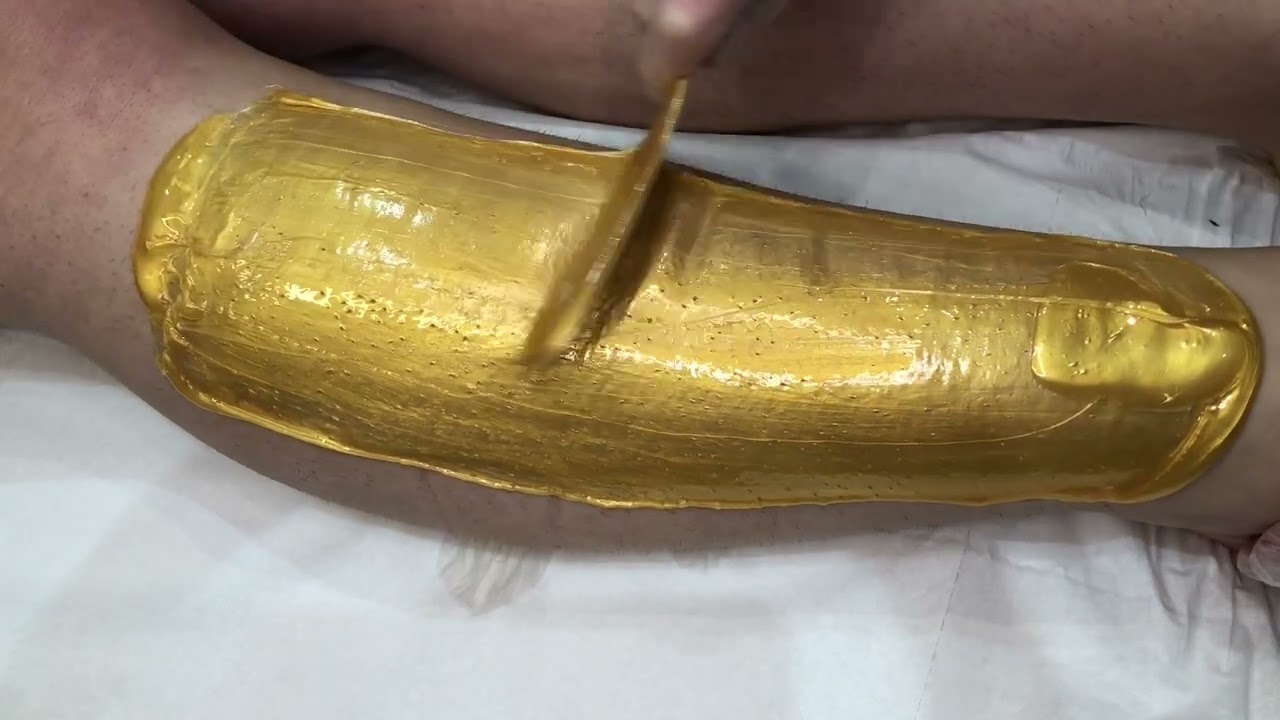 Lower Legs Hot Waxing with 
