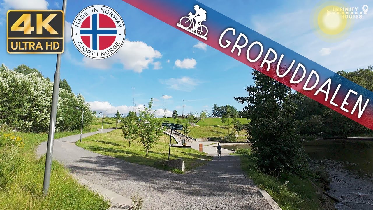 City Bike: Holtset to Grorud to Haugenstua to Stovner to Vestli & back to Linderud #oslo Groruddalen