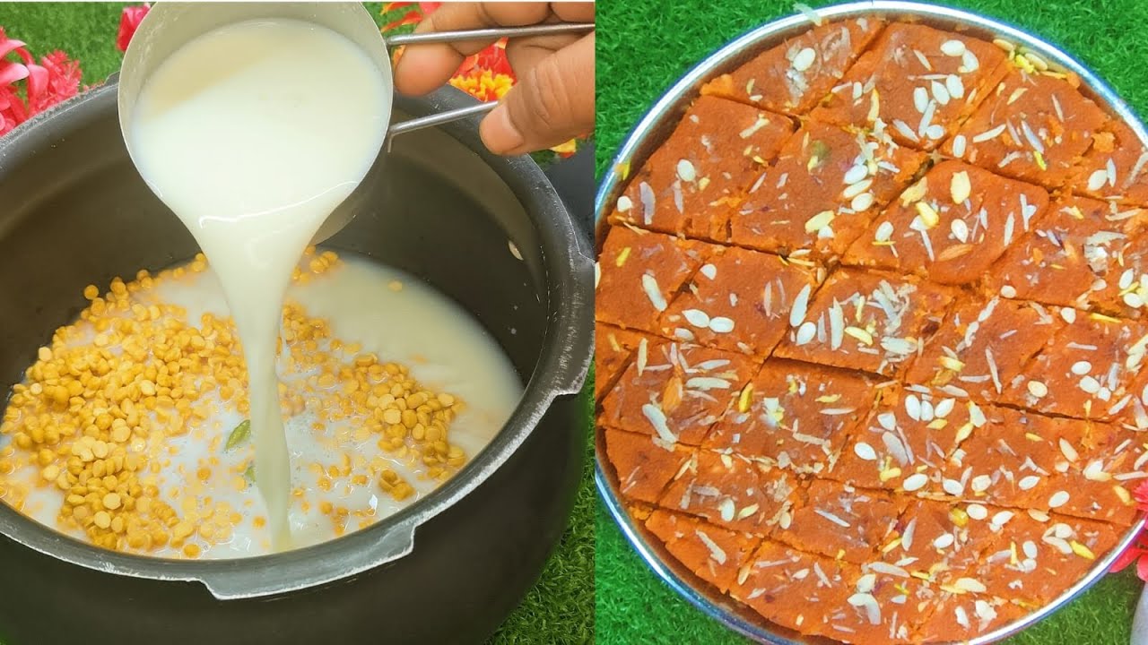 Na bhigoya na peesa| Instant Shab-e-Barat Special |ChaneDaal ki Halwe Wali Barfi 