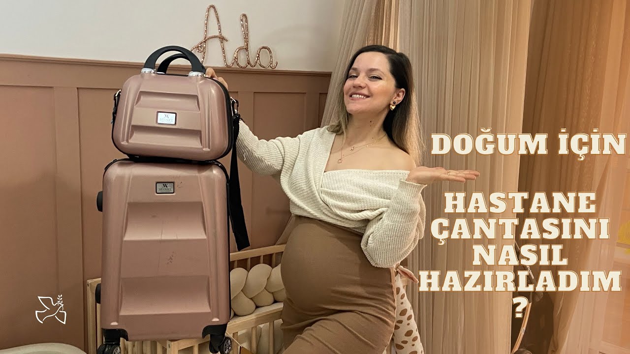 HASTANE DOĞUM ÇANTASINI HAZIRLADIM | AZ ÖZ NELER OLMALI  | tugcesaricaoglu