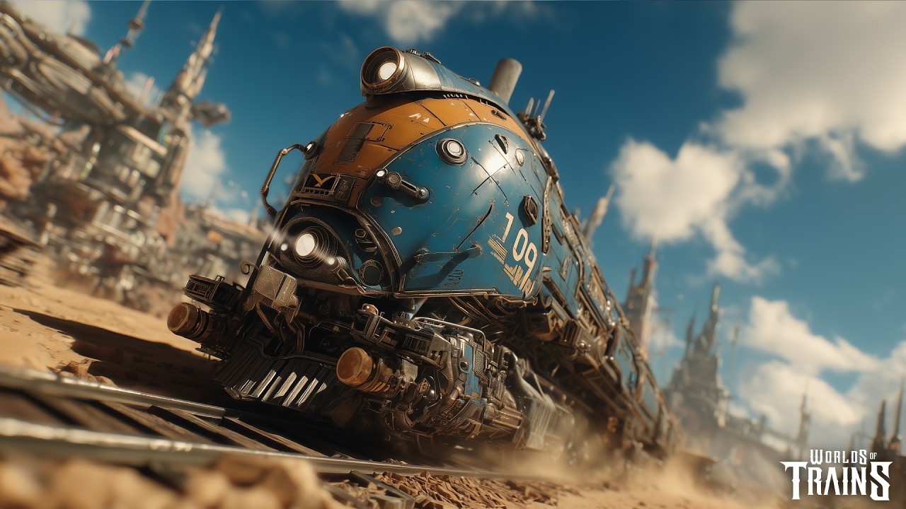 Train Sound Horn❗Breitspurbahn❗Snowpiercer❗Train horn 2025❗Fictional future train horns❗#24