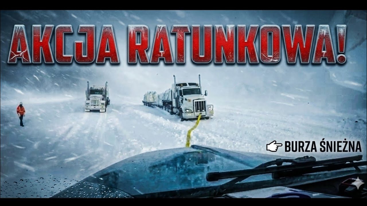 NIE BYŁO CZASU &ndash; SZYBKA AKCJA RATUNKOWA NA ICE ROAD. 