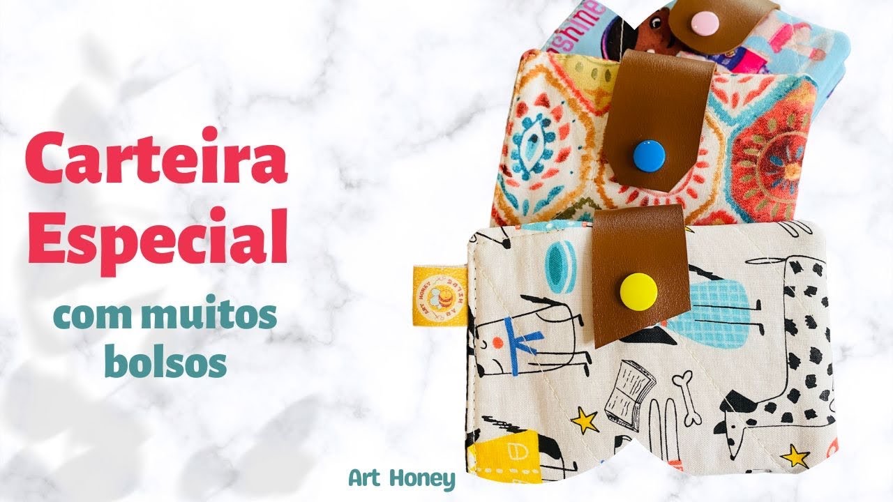 Carteira infantil ou Carteira adulta! Com muitas repartições!