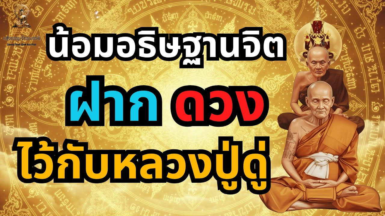 อธิษฐานจิต ฝากดวงไว้กับหลวงปู่ดู่ ในกระแสพลังจักรพรรดิ ฟังธรรมสร้างบุญบารมี ศรัทธาสร้างปาฎิหาริย์ได้