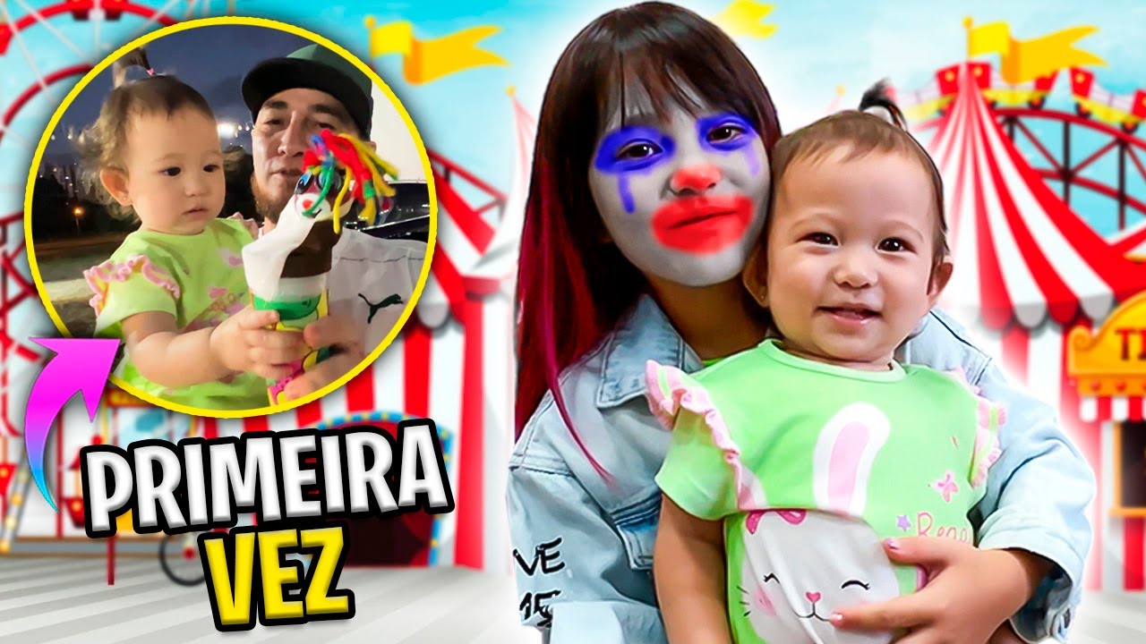 PRIMEIRA VEZ DA AYLA NO CIRCO!! SERÁ QUE ELA GOSTOU?? | YU e FAMÍLIA