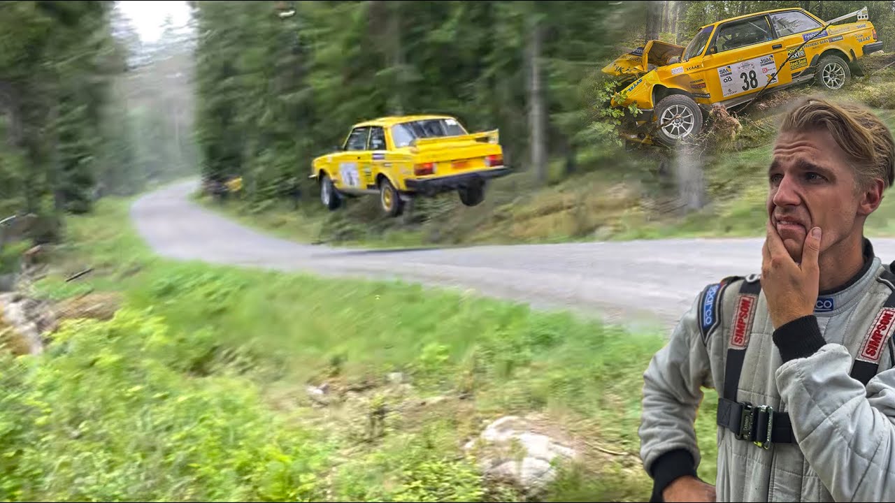 HOPPAR 40 METER MED MIN VOLVO 240 - slutar INTE bra..