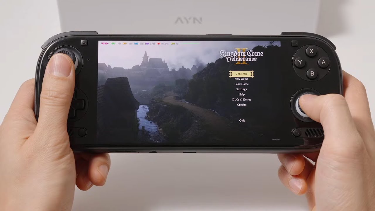 AYN Odin 3, GameHub Lite, Kingdom Come Deliverance II tested (Snapdragon 8 Elite)