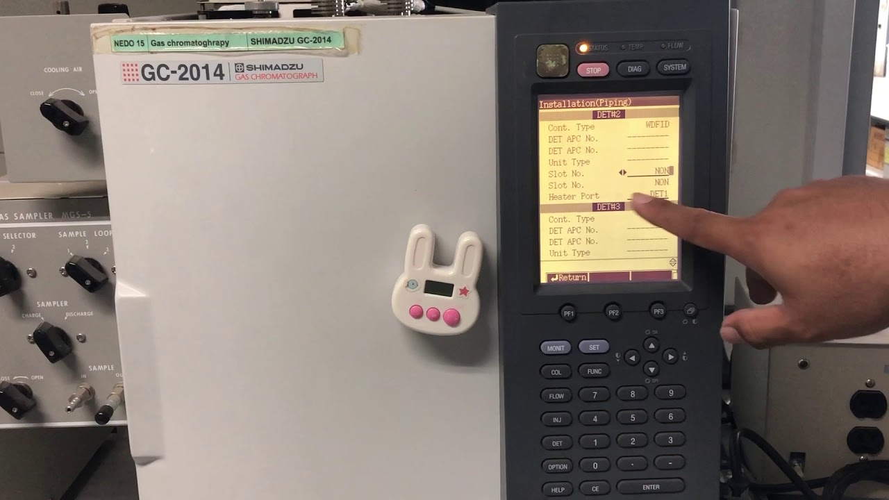 การซ่อมเครื่อง Gas Chromatography (Shimadzu GC-2014) part 1/3