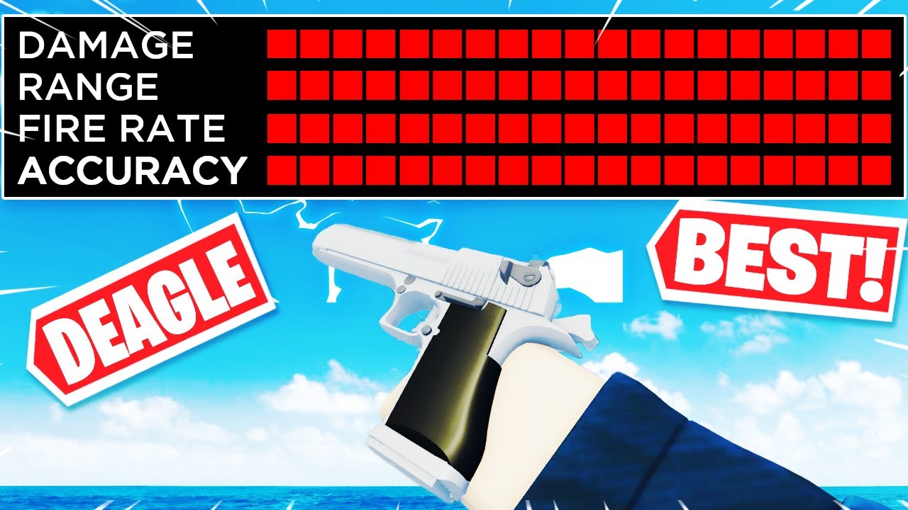 I'M TOO GOOD WITH THE DEAGLE ON ROBLOX ARSENAL