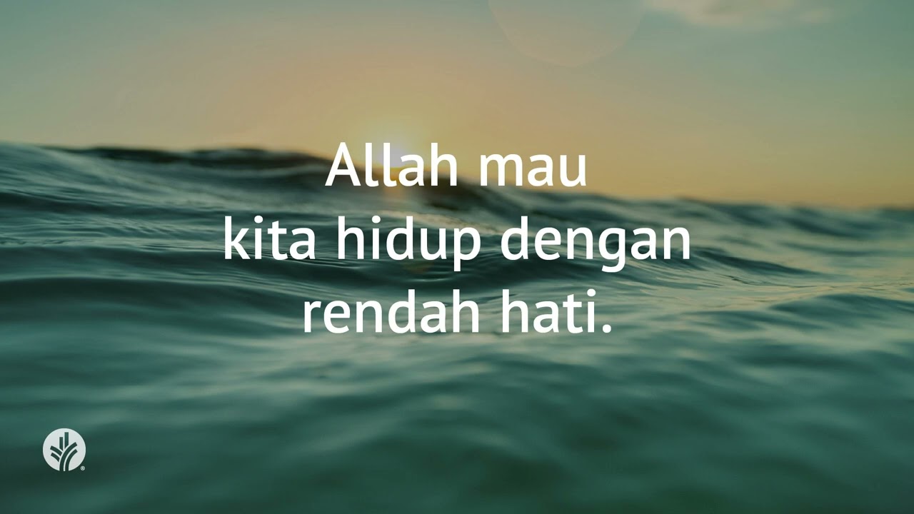 Kepemimpinan yang Rendah Hati | Yohanes 1:19-28 | Video Renungan Santapan Rohani