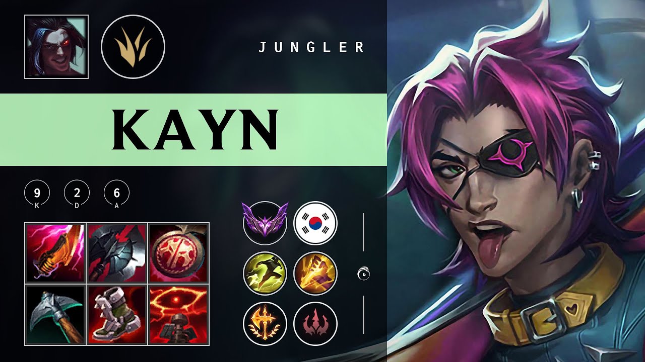 Kayn Jungle vs Viego - KR Master Patch 25.24