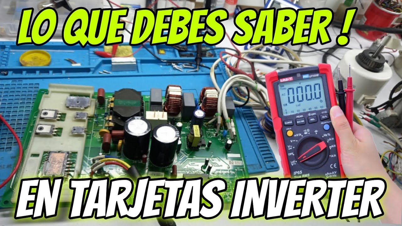 ❗️Guía Fácil❗️Como Revisar Una TARJETA INVERTER De Aire Acondicionado !