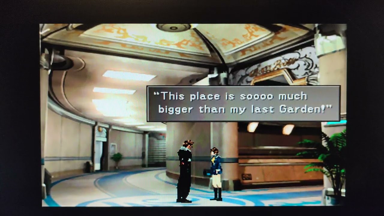 FINAL FANTASY VIII 2F Hallway Balamb Garden Bigger Than Your Last Garden 03.02.25