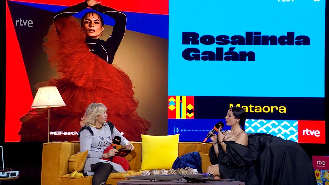 Rosalinda Galán promociona y prepara su “Mataora” para el Benidorm Fest