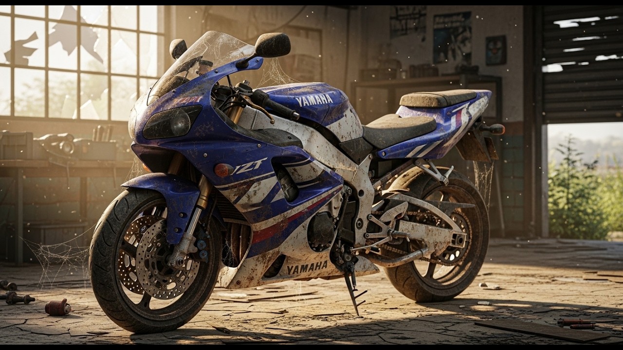 Abandoned 1998 Yamaha R1 Rebuild | Dust to Showroom New | ASMR Restoration