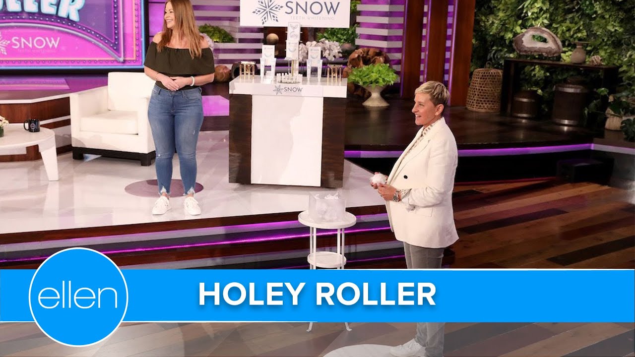 Ellen Brightens a Fan&rsquo;s Smile with &lsquo;SNOW-ly Roller&rsquo;!