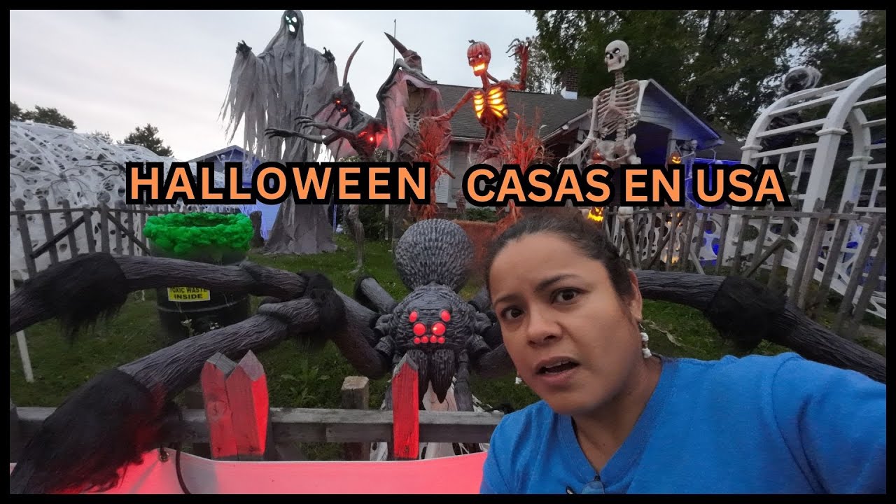 HALLOWEEN LAS MEJORES CASAS DECORADAS EN USA 🎃🦇👻