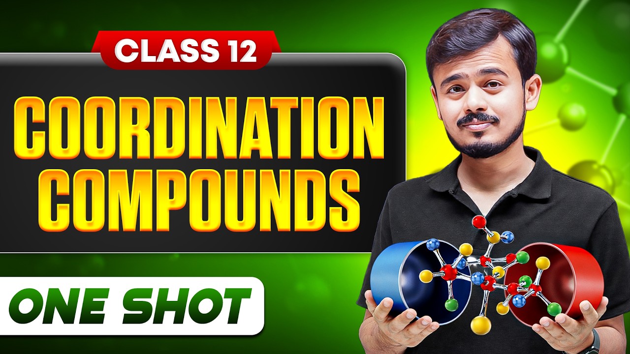 Coordination Compounds Class 12 One Shot 🔥| Complete Revision | Chemistry Chapter 9 By Bijendra Sir