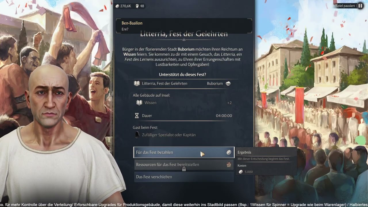 Anno 117: Pax Romana - Endlosspiel: Der Cliffhanger kommt zum Schluss #8-5