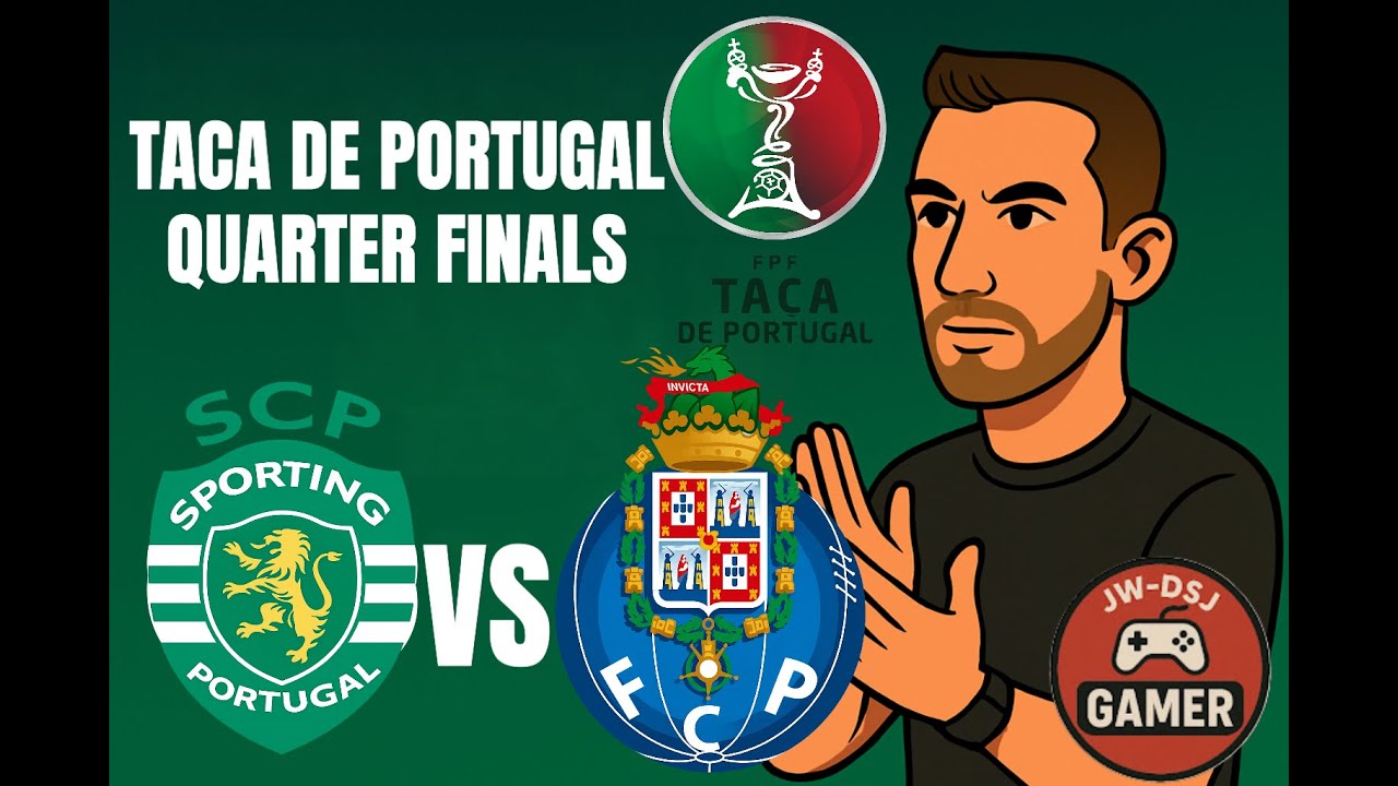 FC 26 Career Mode #33 | EXTRA-TIME HERO! ⏱️🔥 | Sporting vs Porto | Taça de Portugal QF