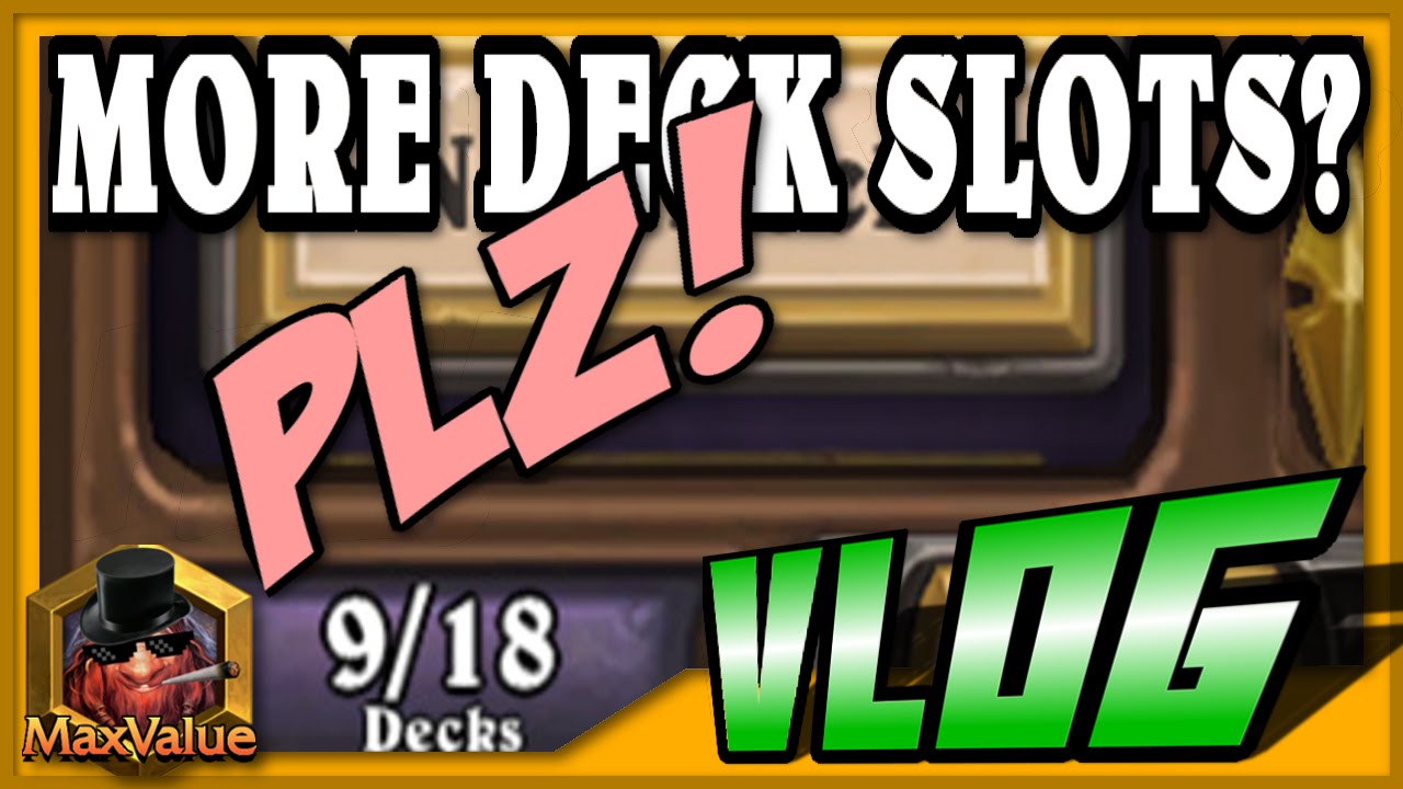 Hearthstone: More Deck Slots?