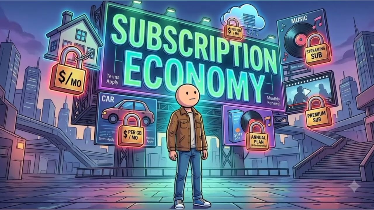 The Subscription Trap: Why You Own Less and Pay More