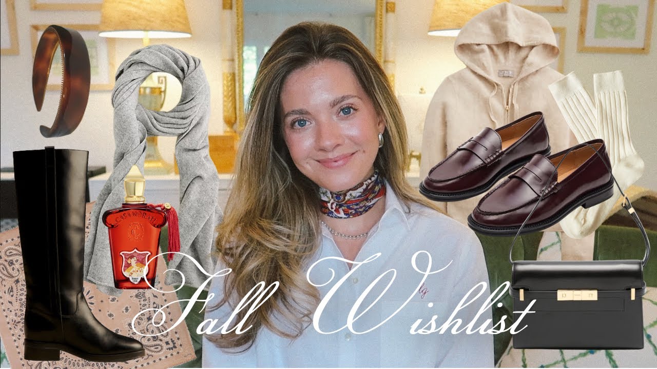 Fall Fashion Wishlist 2025 🍂 Classic + Chic Staples