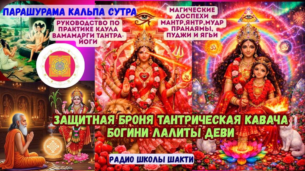 Парашурама Кальпа Сутра -руководство по практике Каула Вамамарги Тантра-Йоги, защитная броня