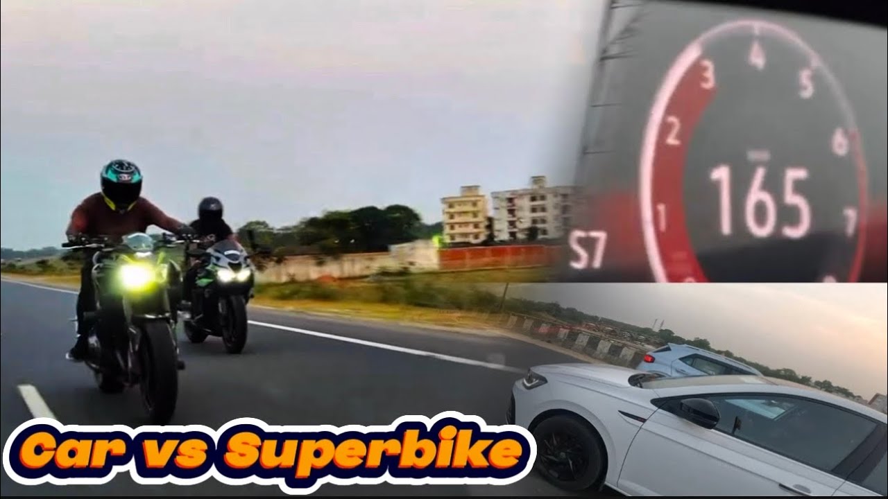 Evening Ride Vibes – Car Vs Superbike | Style, Speed Aur Sound!