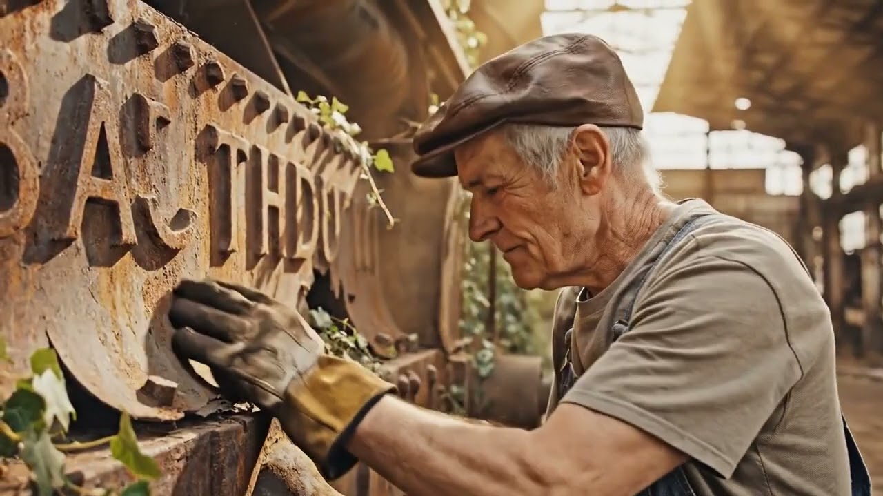 Amazing Restoration: Abandoned in a Forgotten for 25 Years- the Restored! By Old Man and Young Girl