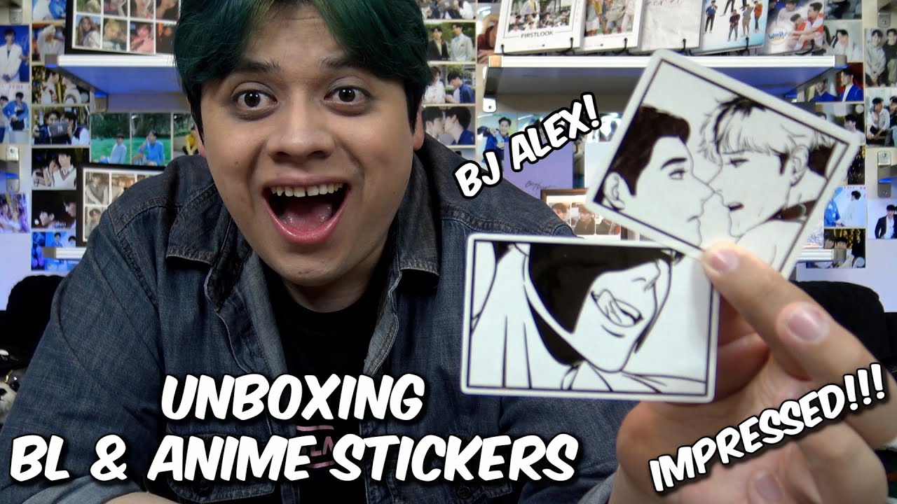 (IMPRESSED!) Unboxing - BL & Anime Stickers! + Light on me , LBC Stickers too!!