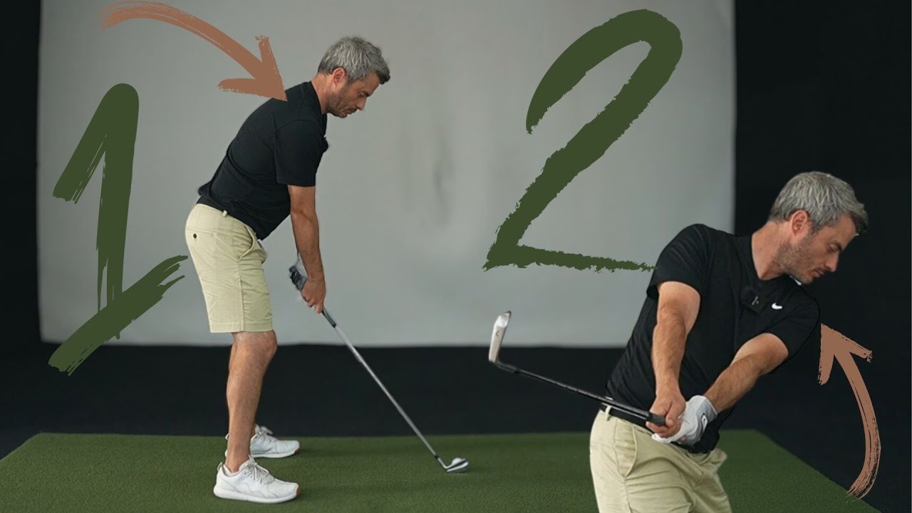 Utilisez les épaules et calmez les bras pour démarrer parfaitement le backswing!