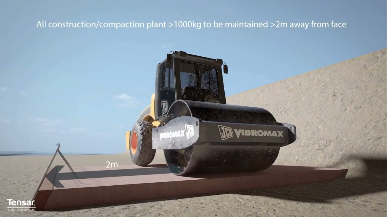TensarTech Greenslope Construction Animation