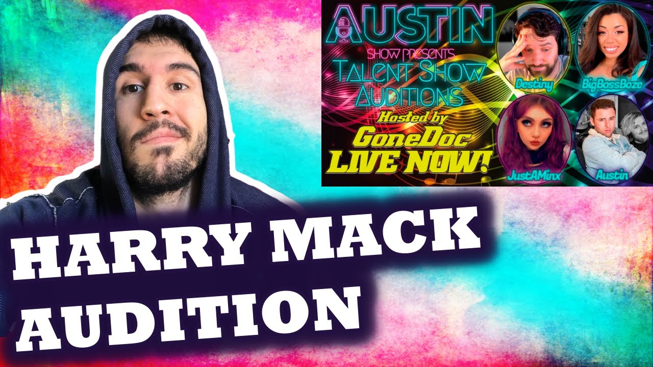 Harry Mack Freestyle On Twitch Talent Show Audition - REACTION