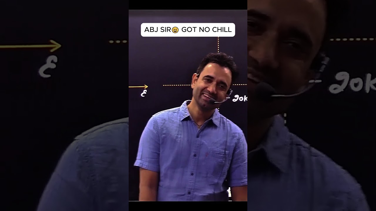 Just a normal talk between ABJ SIR & Student 💀😆 | CATS OFFLINE COMPETISHUN #shorts #jee