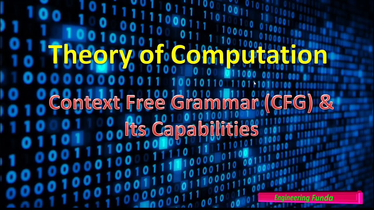 Context Free Grammar: Definition, Tuples, Example, and Capabilities | Theory of Computation