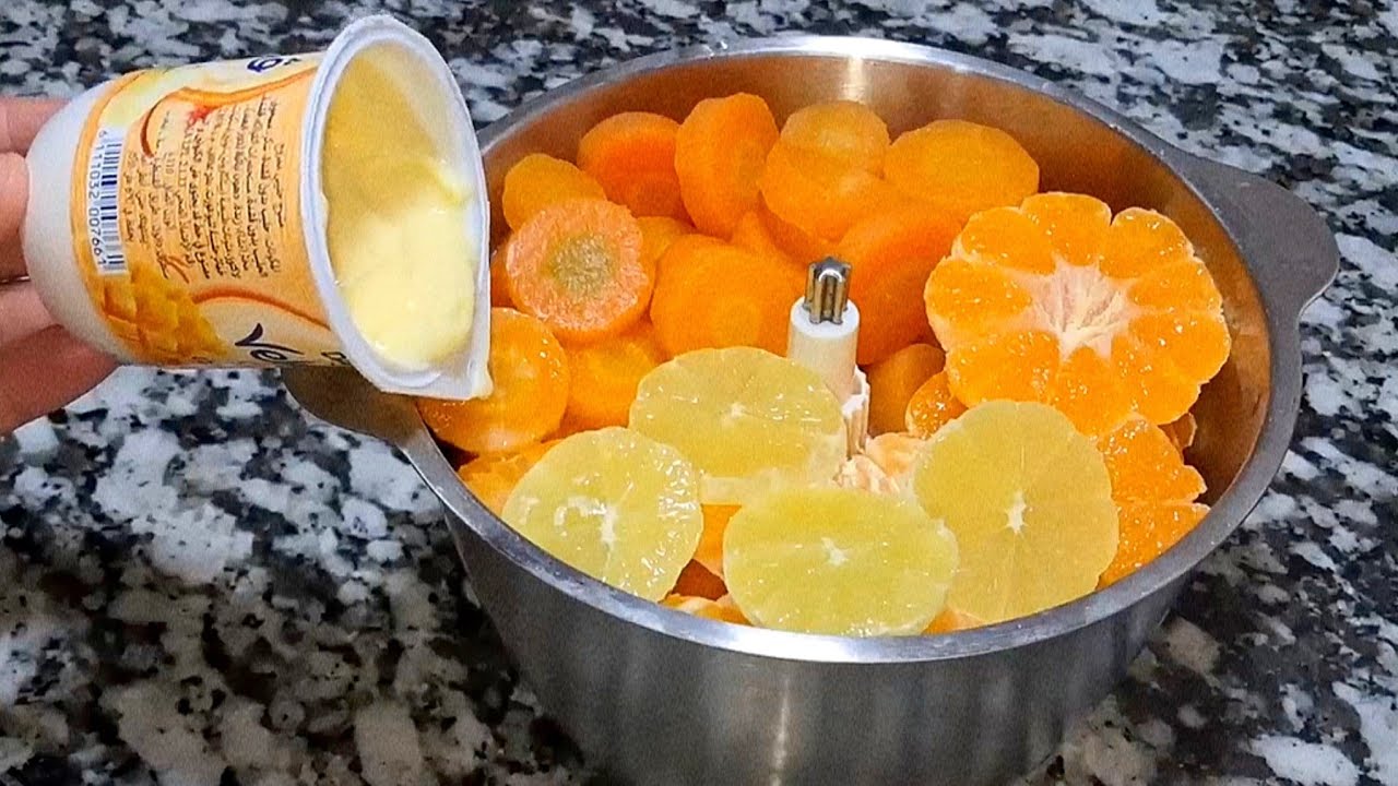 عندك الهاشوار؟؟ وجدي هذا العصير الصحي لشهر رمضان 😍 رائع ولذيذ إقتصادي سهل وسريع التحضير 🥕🍌🍊🥕🍌🍊