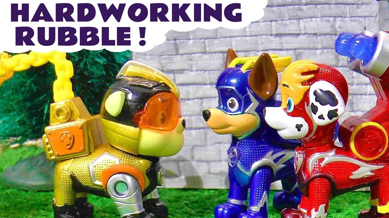 Rubble Works Really hard in these Stories