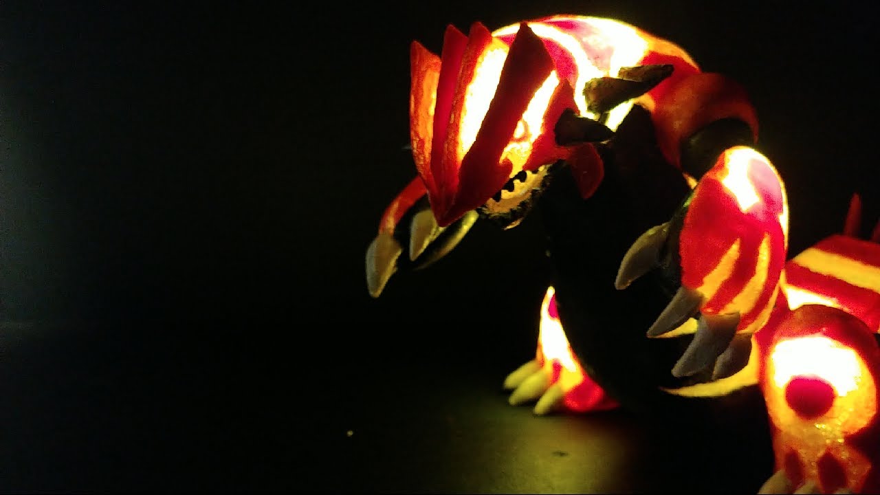 Pokemon Primal Groudon with 3D Pen