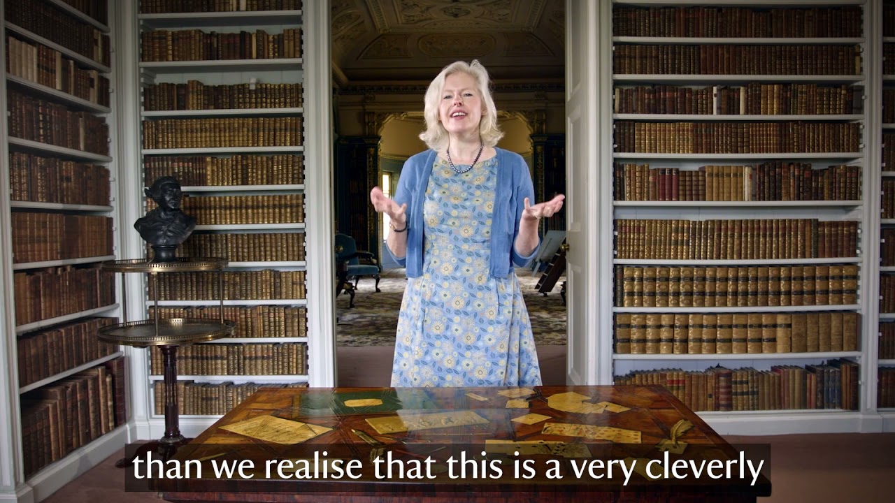125 Treasures - A deceptively messy table at Wimpole