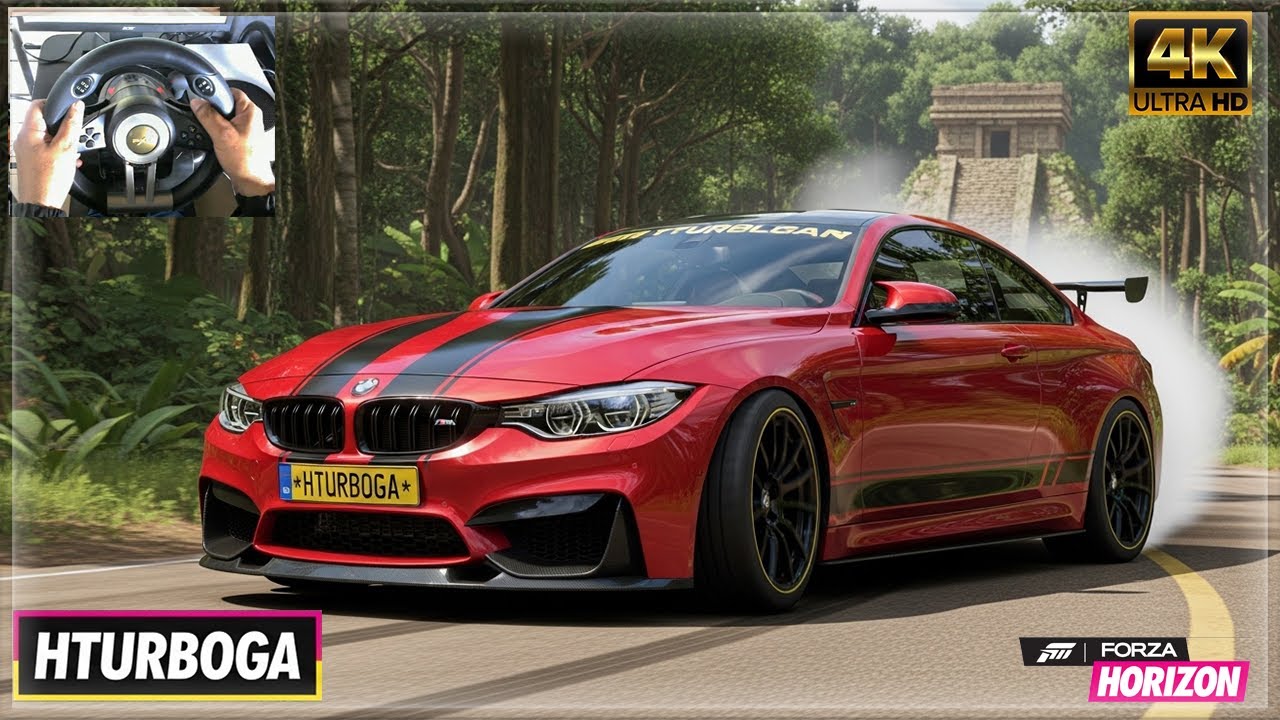 BMW M4 Coupe : Forza Horizon 5 | Practicing drift #1 | Steering Wheel Pxn V3 Pro 180º