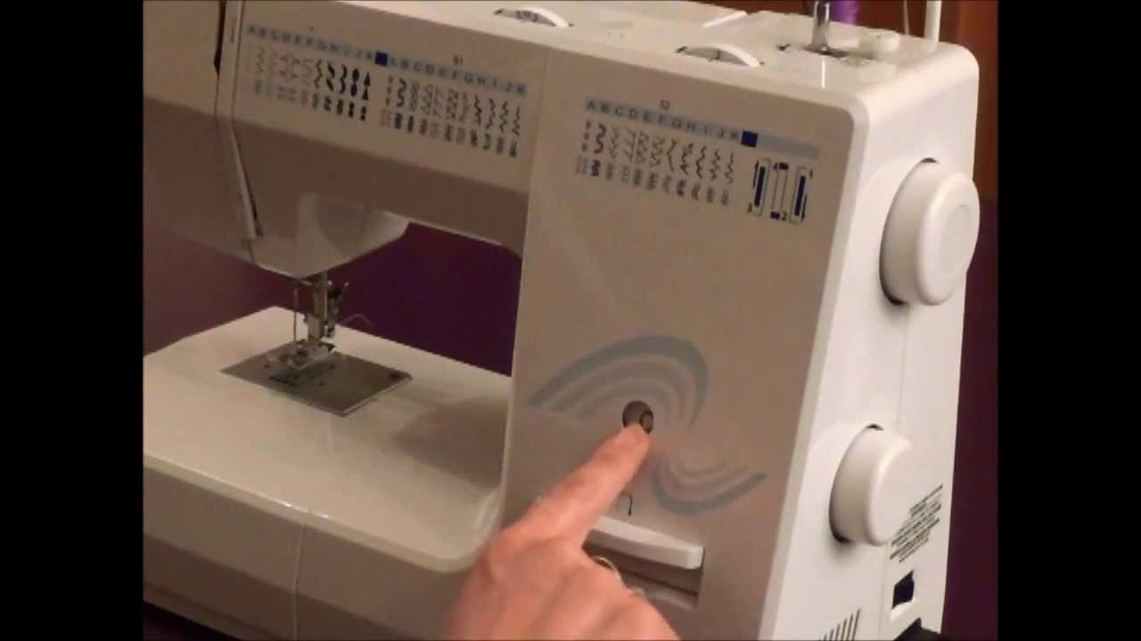 Présentation de la machine à coudre mécanique