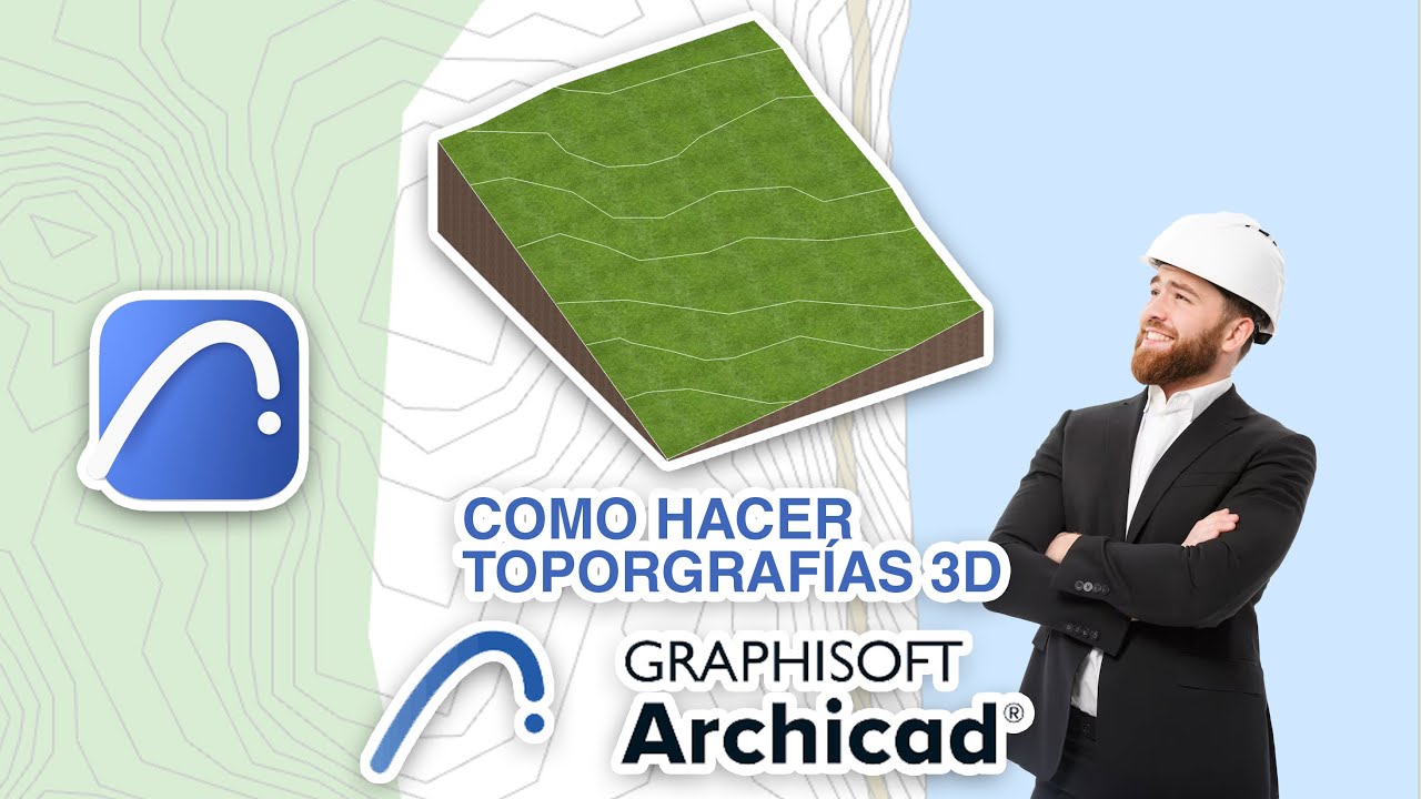 Como hacer un levantamiento topográfico en Archicad 25 | How to do topographic survey in Archicad 25