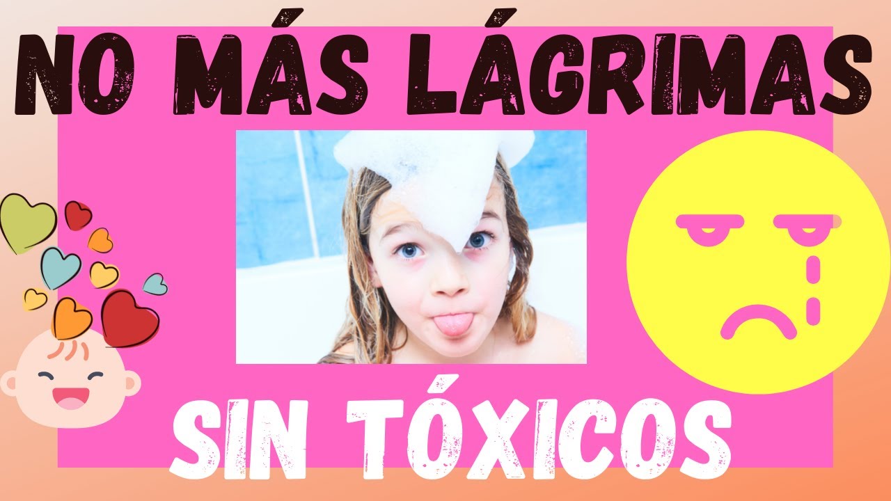 CHAMPÚ NATURAL INFANTIL para niños NO MÁS LÁGRIMAS aprender Cosmética Natural Casera