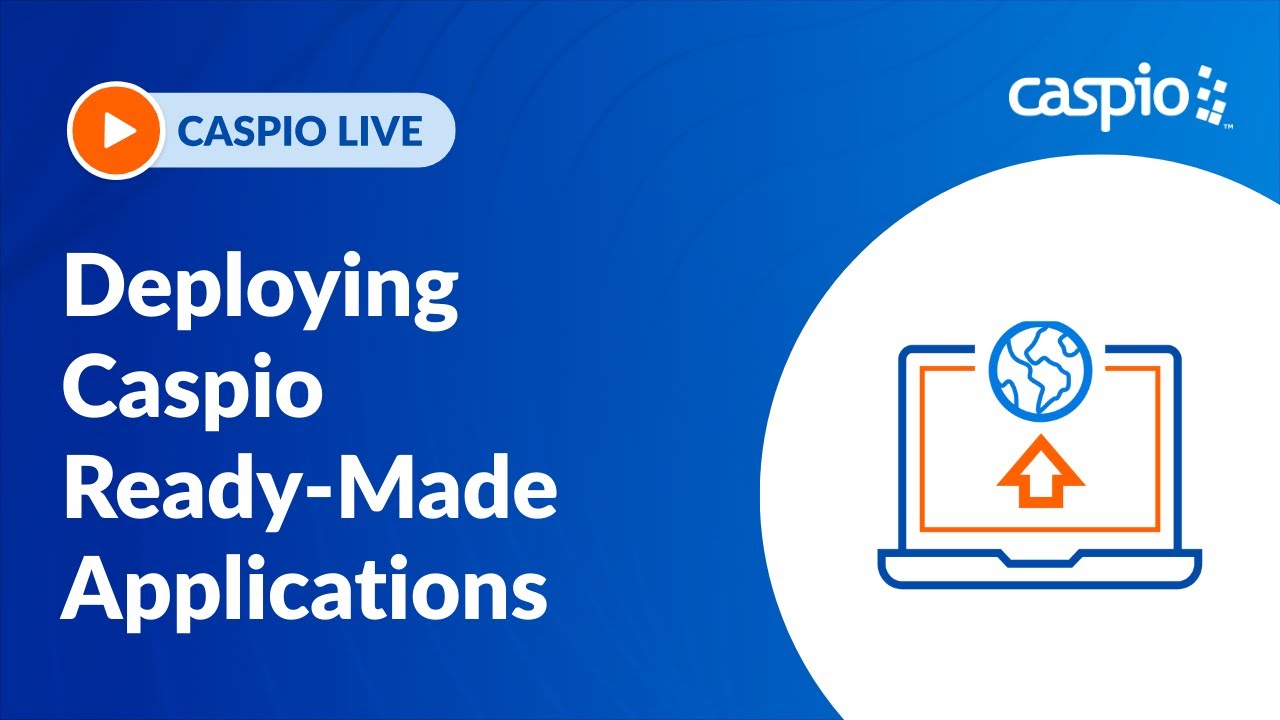 Deploying Caspio Ready-Made Applications