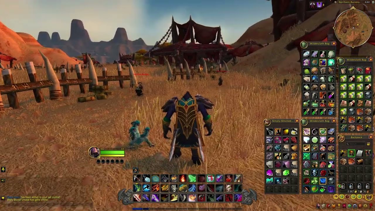 Farming the Gahz'rooki Pet in WoW