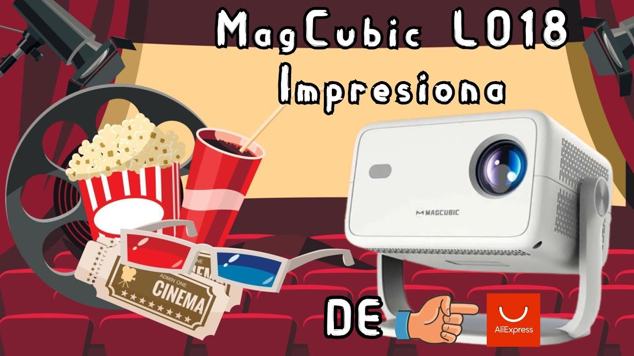 Te Presento Proyector MagCubic L018 - La calidad con el PRECIO