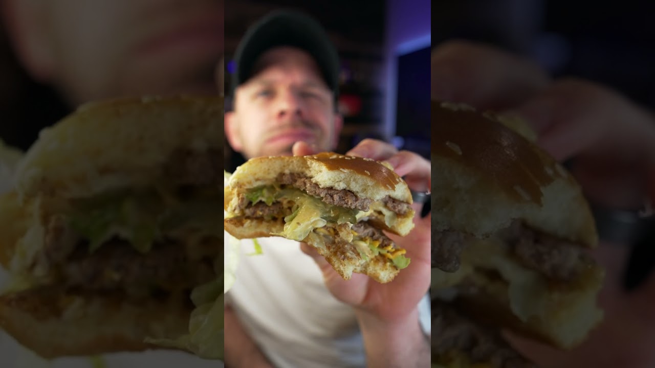 The NEW Big Mac at McDonald's