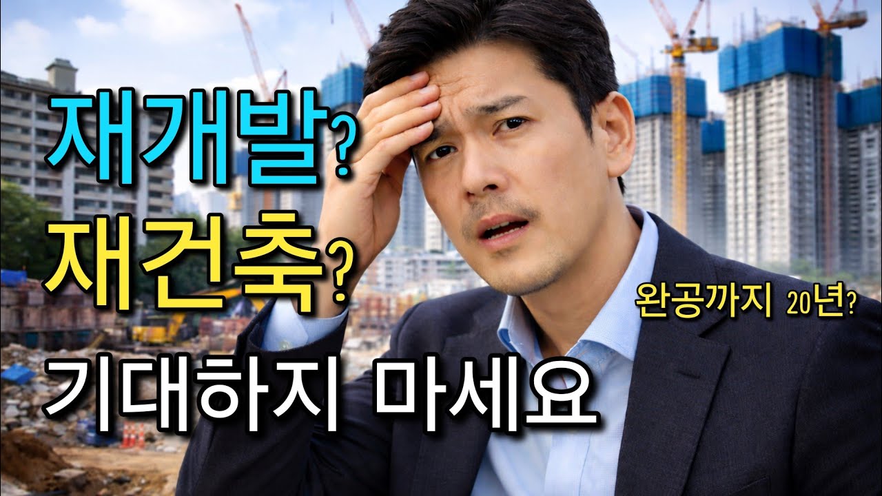 재건축, 재개발이 망한 이유