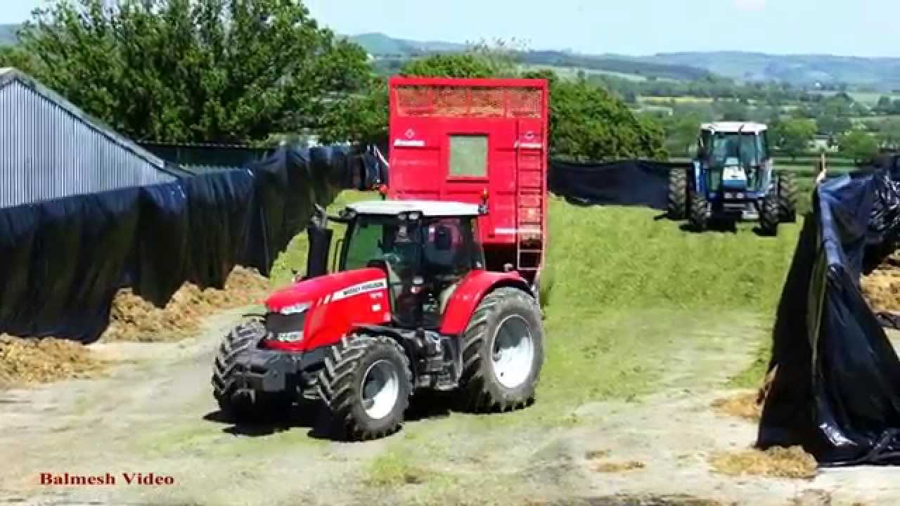 Silaging at Bethlehem. - Some Pitwork and Claas Jaguar 900.